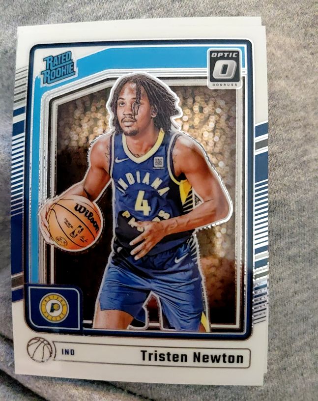 2024-25 Panini Donruss Optic #285 Tristen Newton — front