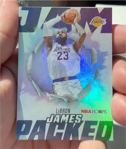 2025-26 Topps NBA Hoops #JP-4 LeBron James — front