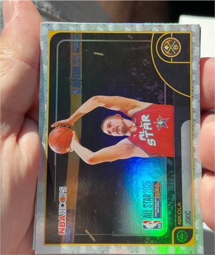 2025-26 Topps NBA Hoops #290 Nikola Jokic — front