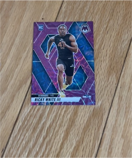2025 Panini Mosaic #386 Ricky White III — front