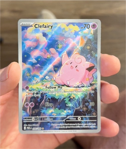 2024 Pokémon Paldean Fates #094 Clefairy — front