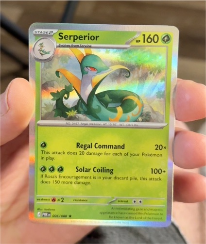 2026 Pokémon Perfect Order #006 Serperior — front