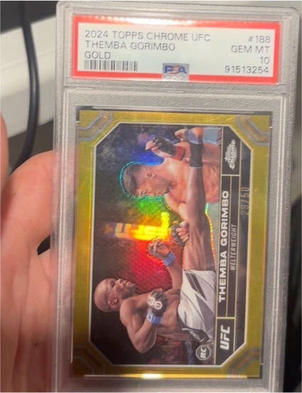 2024 Topps Chrome UFC #188 Themba Gorimbo — front
