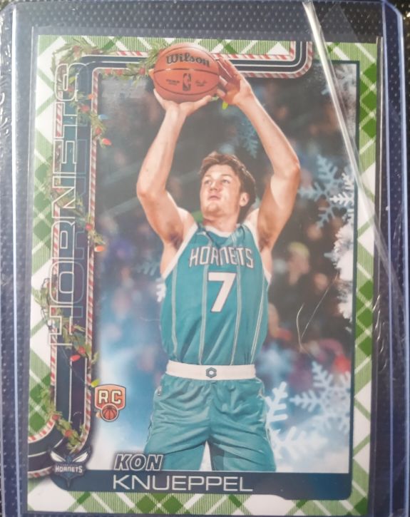 2025-26 Topps Holiday #H164 Kon Knueppel — front