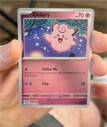 2022 Pokémon Perfect Order #030 Clefairy — front