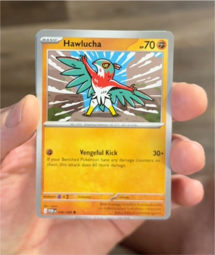 2026 Pokémon POR #046 Hawlucha — front