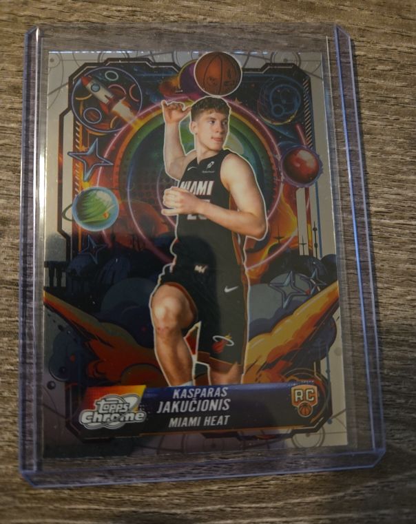 2025-26 Topps Cosmic Chrome #PRP-25 Kasparas Jakucionis — front