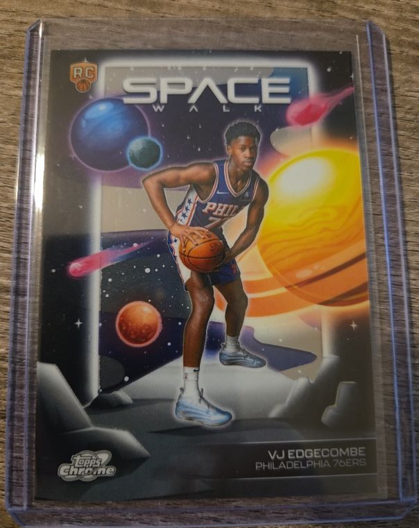 2025 Topps Chrome Cosmic #SW-14 VJ Edgecombe — front