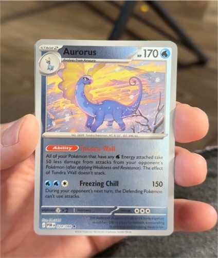 2015 Pokémon BREAKthrough #024 Aurorus — front