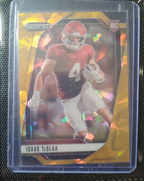 2025 Panini Prizm Draft Picks #129 Isaac TeSlaa — front