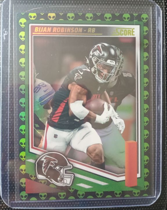 2024 Score #13 Bijan Robinson Extraterrestrial — front