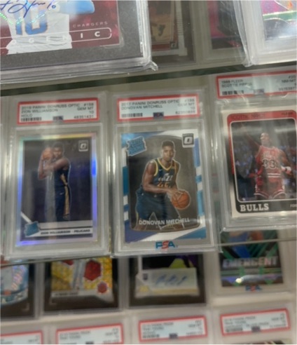2017 Panini Donruss Optic #108 Donovan Mitchell — front