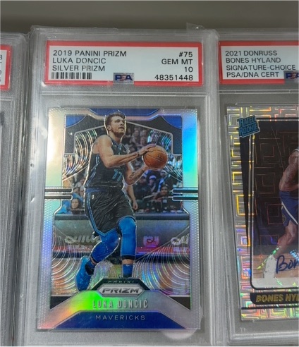 2019 Panini Prizm #75 Luka Doncic Silver Prizm — front