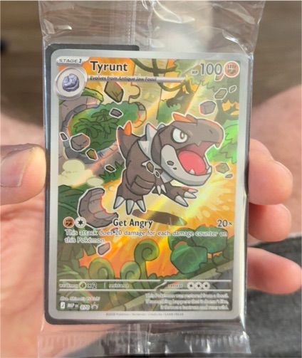 2015 Pokémon #070 Tyrunt — front
