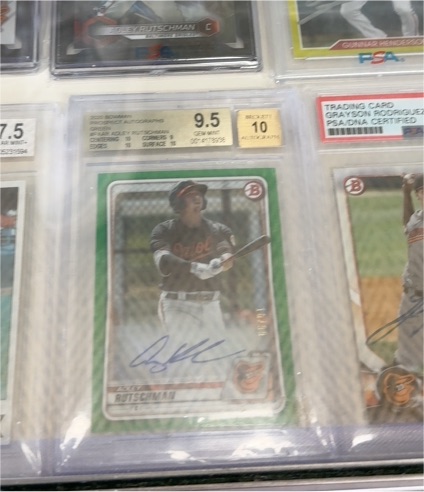 2020 Bowman #C Adley Rutschman — front