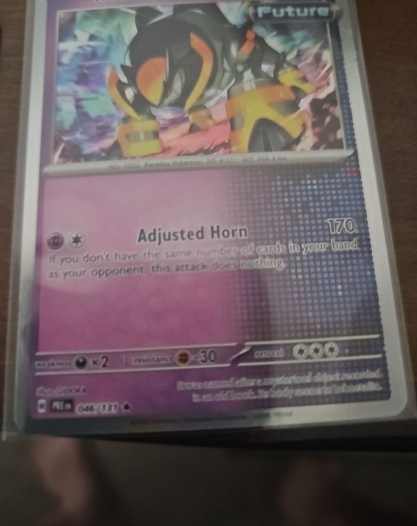 2024 Pokémon SV07 Stellar Crown #071 Iron Boulder — front