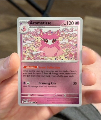 2016 Pokémon Perfect Order #036 Aromatisse — front