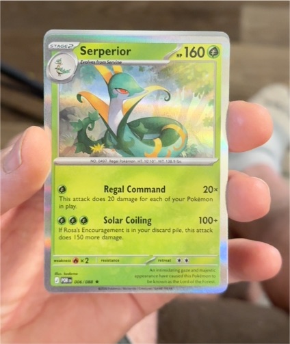 2023 Pokémon Perfect Order #006 Serperior — front