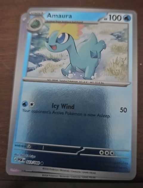 2023 Pokémon TCG #023 Amaura — front