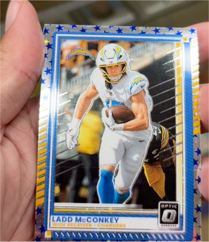 2025 Panini Donruss Optic #26 Ladd McConkey — front
