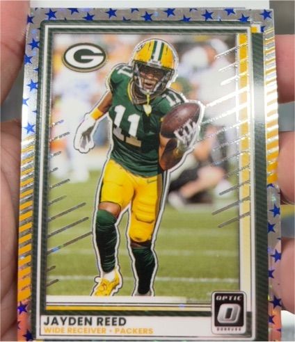 2025 Panini Donruss Optic #41 Jayden Reed — front