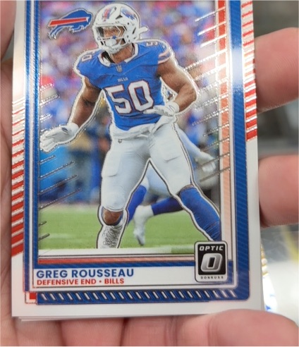 2025 Donruss Optic #88 Greg Rousseau — front