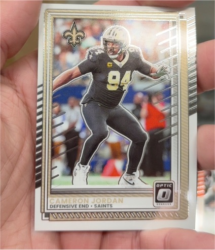 2025 Panini Donruss Optic #170 Cameron Jordan — front