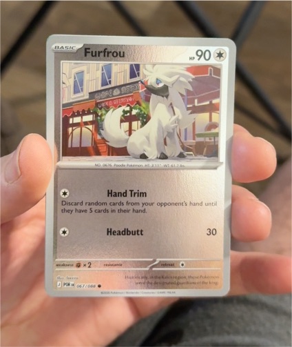 2014 Pokémon Perfect Order #067 Furfrou — front
