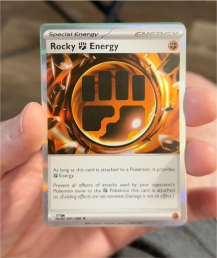 2023 Pokémon TCG Perfect Order #087 Rocky Energy — front
