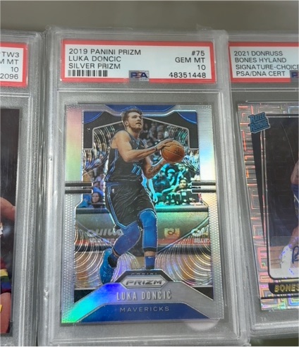 2019 Panini Prizm #75 Luka Doncic Silver Prizm — front