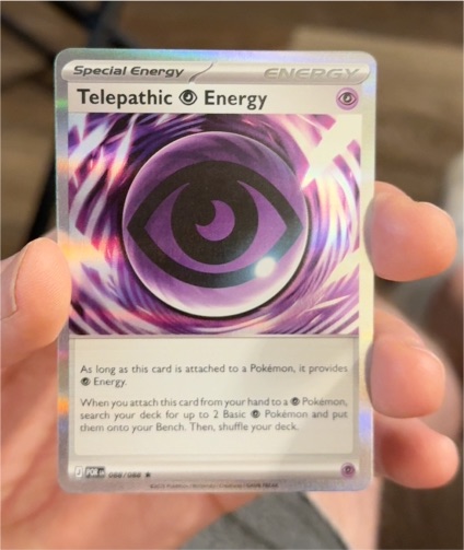 2023 Pokémon Perfect Order #088 Telepathic Psychic Energy — front