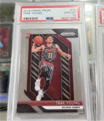 2018 Panini Prizm #78 Trae Young — front