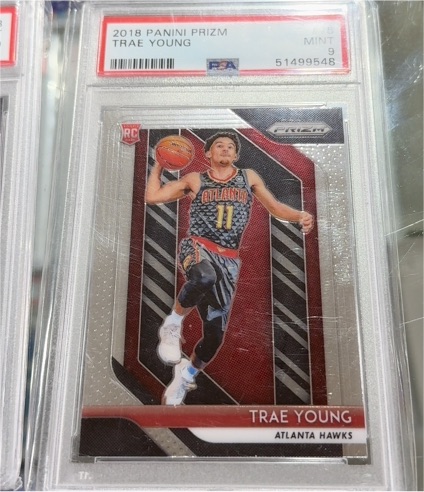 2018 Panini Prizm #78 Trae Young — front