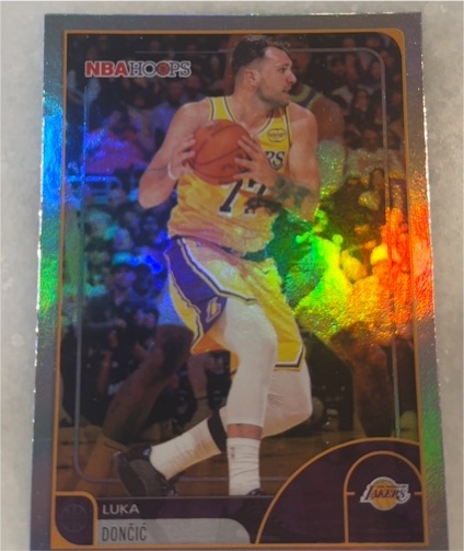 2025-26 Topps NBA Hoops #8 Luka Doncic — front