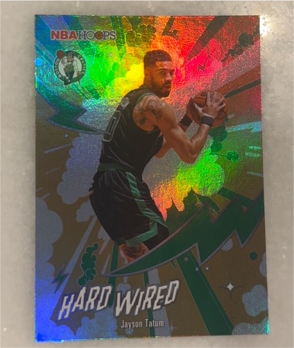 2025-26 Topps NBA Hoops Hard Wired #HW-14 Jayson Tatum — front