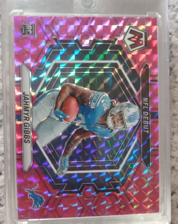 2023 Panini Mosaic NFL Debut #ND-10 Jahmyr Gibbs — front