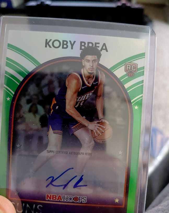 2025-26 Topps NBA Hoops #89S-KB Koby Brea — front