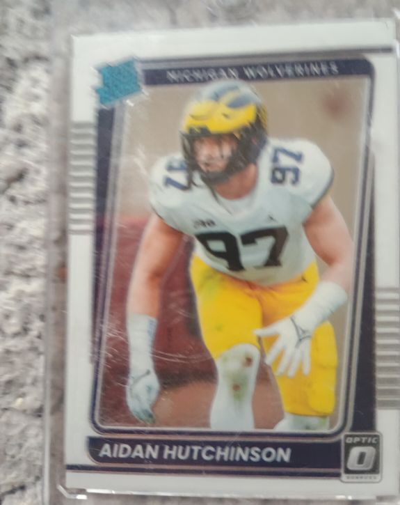 2022 Donruss Optic #1 Aidan Hutchinson — front