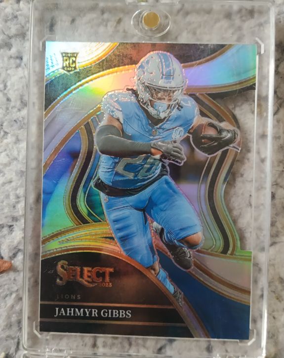 2023 Panini Select Club Level #266 Jahmyr Gibbs — front
