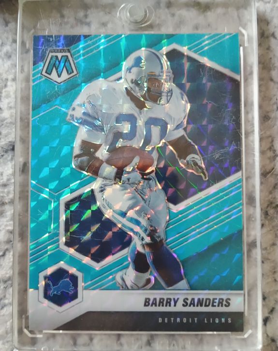 2020 Panini Mosaic #76 Barry Sanders — front