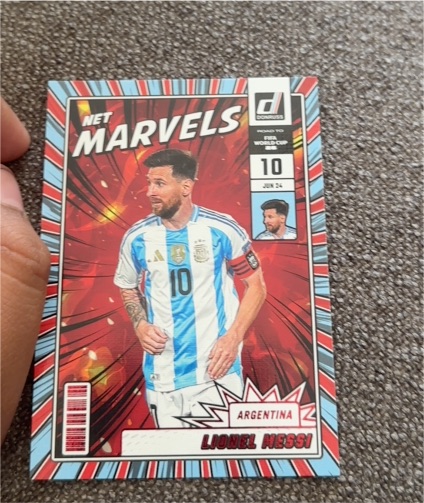 2025-26 Donruss Road to FIFA World Cup #10 Lionel Messi Net Marvels — front