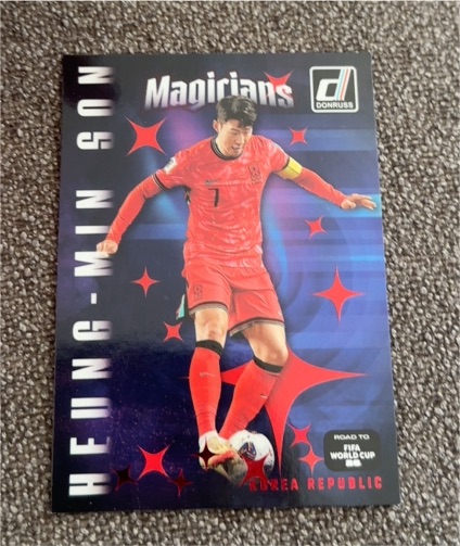 2025-26 Panini Donruss Road to FIFA World Cup #17 Heung-Min Son Magicians — front