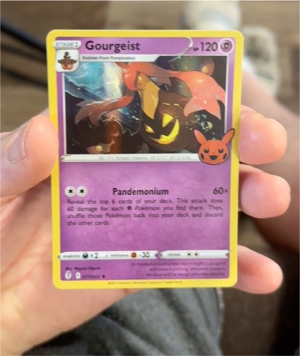 2021 Pokémon Trick or Trade #077 Gourgeist — front