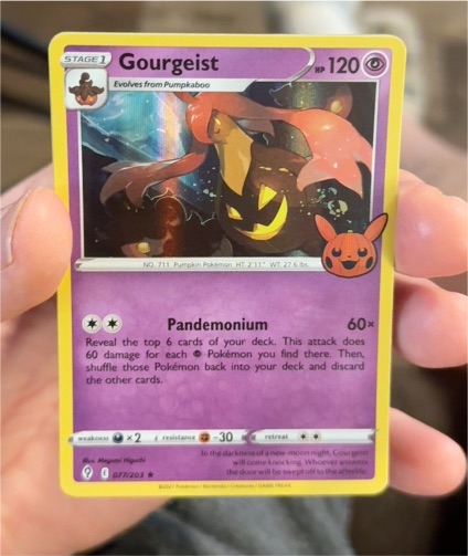 2021 Pokémon #077 Gourgeist — front