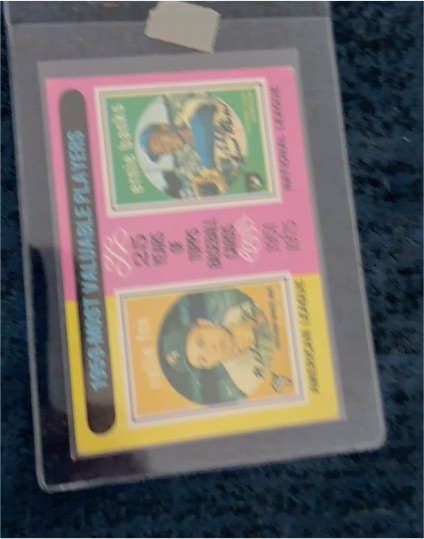 1975 Topps #192 Yogi Berra, Willie Mays — front