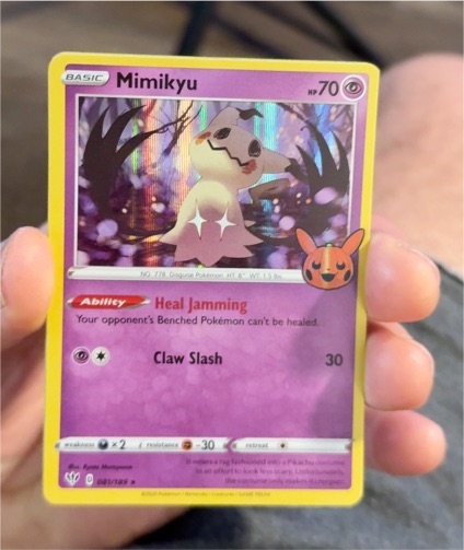 2020 Pokémon #081 Mimikyu — front
