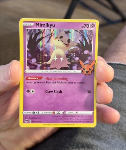 2020 Pokémon #081 Mimikyu — front