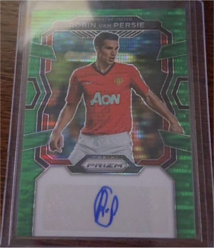 2023 Panini Prizm #S-RVP Robin van Persie — front