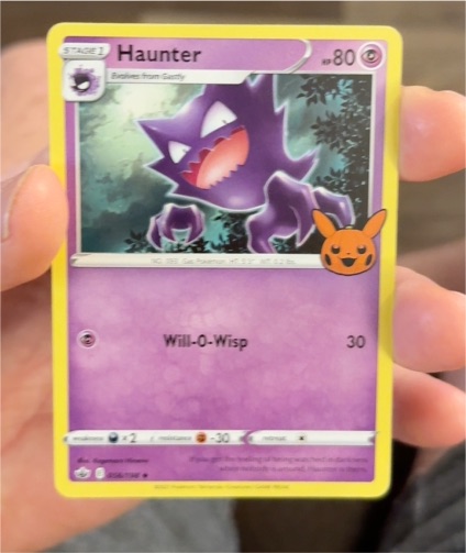 2021 Pokémon TCG Haunter Promo (Trick or Trade Halloween) #56 — front