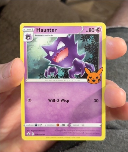 2021 Pokémon TCG #56 Haunter — front
